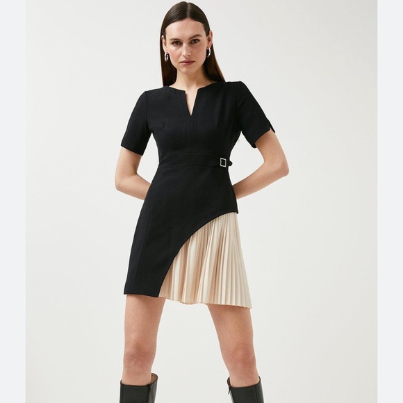 Karen Millen Dresses Karen Millen Tailored Military Pleat Short